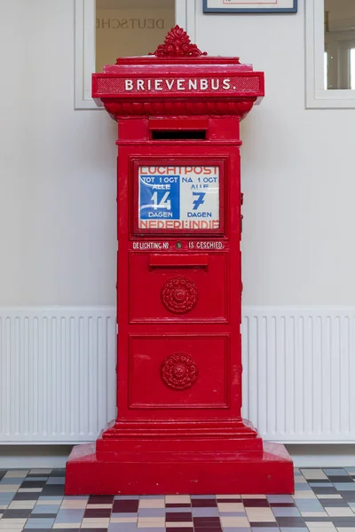 Retro dutch red mail box