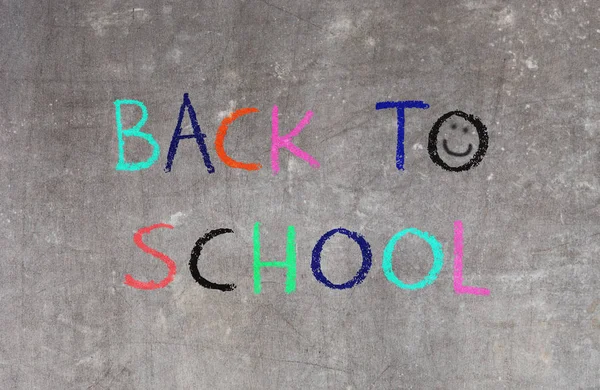 Terug naar school, blackboard — Stockfoto