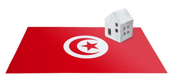 Huisje op een vlag - Tunesië — Stockfoto