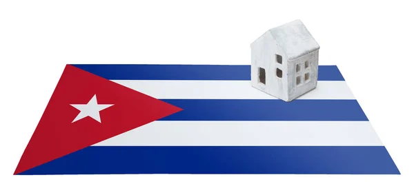 Huisje op een vlag - Cuba — Stockfoto