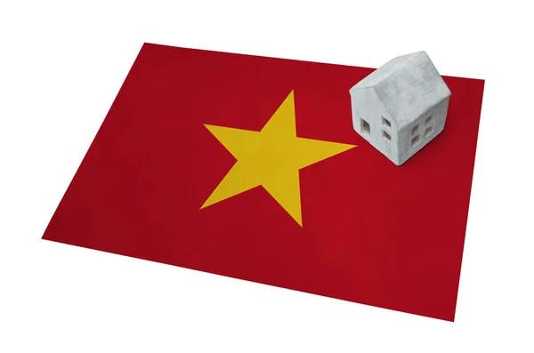 La casita sobre la bandera - Vietnam —  Fotos de Stock