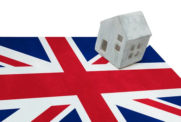 Malý domek na vlajky - Velká Británie — Stock fotografie
