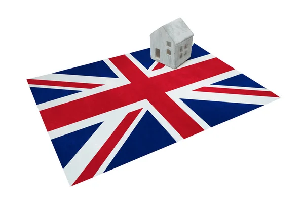 小房子上的标志-英国 — 图库照片