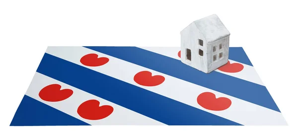 La casita sobre la bandera - Frisia — Foto de Stock