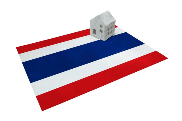 Malý domek na vlajce - Thajsko — Stock fotografie