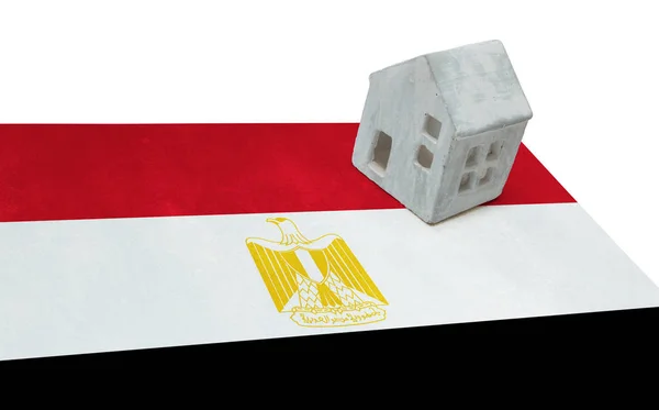 Petite maison sur un drapeau - Egypte — Photo
