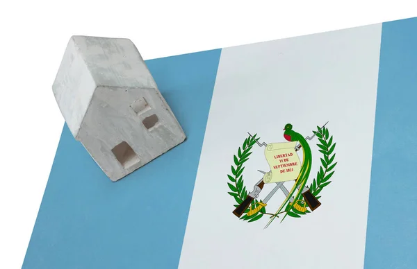 Malý domek na vlajce - Guatemala — Stock fotografie
