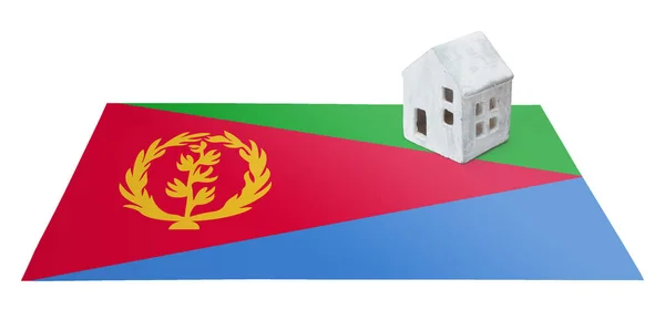 La casita sobre la bandera - Eritrea —  Fotos de Stock