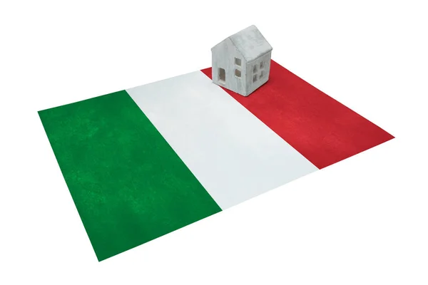 Huisje op een vlag - Italië — Stockfoto