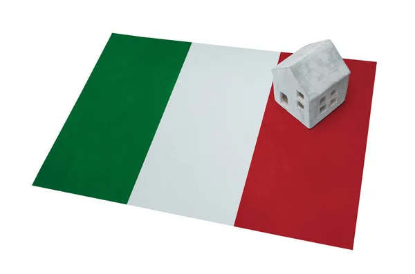 Huisje op een vlag - Italië — Stockfoto