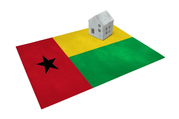 小房子上的标志-几内亚比绍 — 图库照片