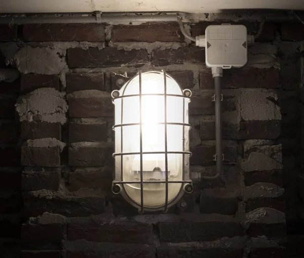 Luz de parede, industrial — Fotografia de Stock