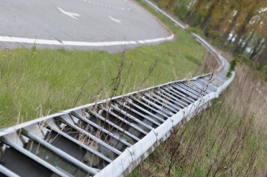 Hollanda terk edilmiş yol