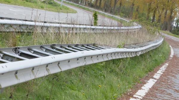 Abandoned road in the Netherlands — Stock Photo, Image