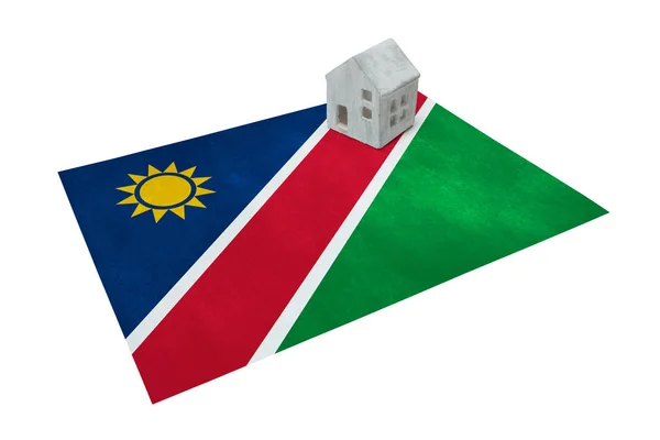 Huisje op een vlag - Namibië — Stockfoto