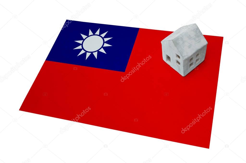 Small house on a flag - Taiwan