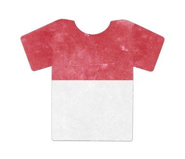 Basit t-shirt, flithy ve vintage bir görünüm