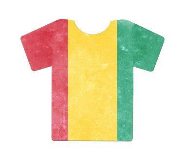 Basit t-shirt, flithy ve vintage bir görünüm