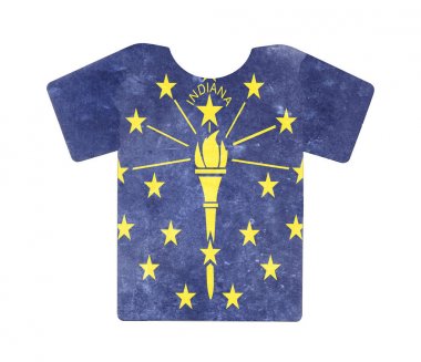 Basit t-shirt, flithy ve vintage bir görünüm