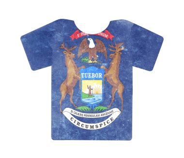 Basit t-shirt, flithy ve vintage bir görünüm