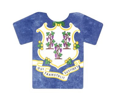 Basit t-shirt, flithy ve vintage bir görünüm