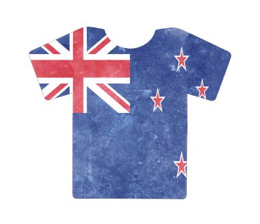 Basit t-shirt, flithy ve vintage bir görünüm