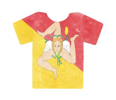 Basit t-shirt, flithy ve vintage bir görünüm