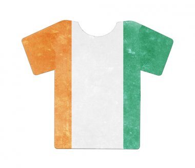 Basit t-shirt, flithy ve vintage bir görünüm