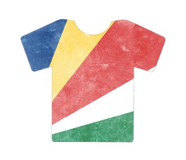 Basit t-shirt, flithy ve vintage bir görünüm