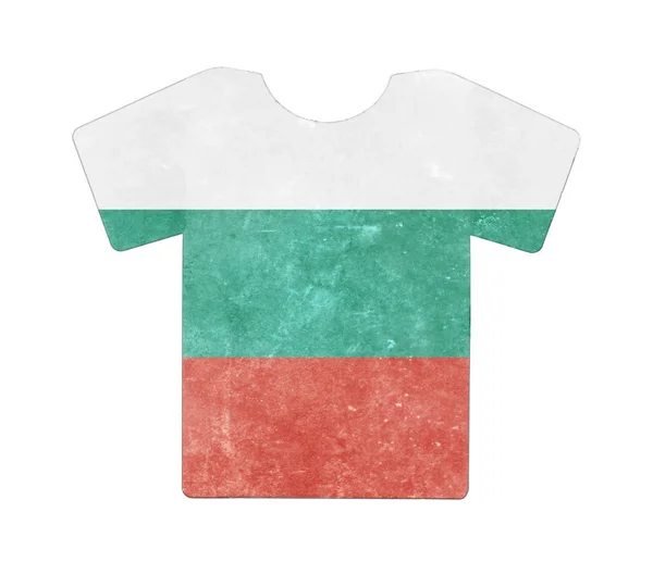 Simple t-shirt, flithy and vintage look — Stock Photo, Image