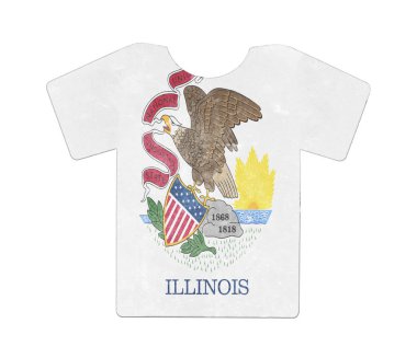 Basit t-shirt, flithy ve vintage bir görünüm