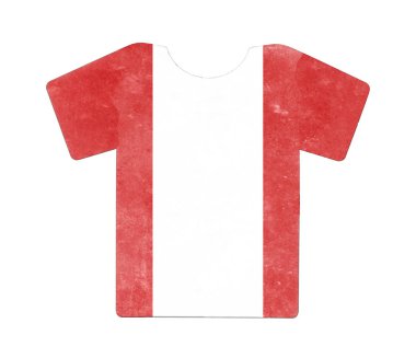 Basit t-shirt, flithy ve vintage bir görünüm