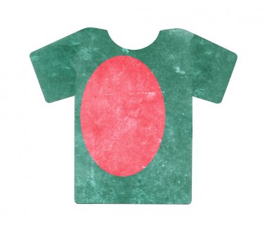 Basit t-shirt, flithy ve vintage bir görünüm