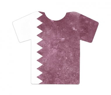 Basit t-shirt, flithy ve vintage bir görünüm