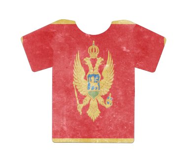 Basit t-shirt, flithy ve vintage bir görünüm