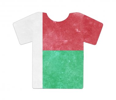 Basit t-shirt, flithy ve vintage bir görünüm