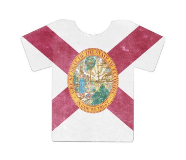 Basit t-shirt, flithy ve vintage bir görünüm