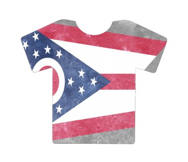 Basit t-shirt, flithy ve vintage bir görünüm