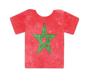 Basit t-shirt, flithy ve vintage bir görünüm