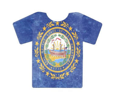 Basit t-shirt, flithy ve vintage bir görünüm