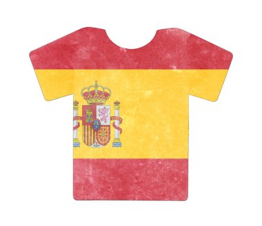 Basit t-shirt, flithy ve vintage bir görünüm