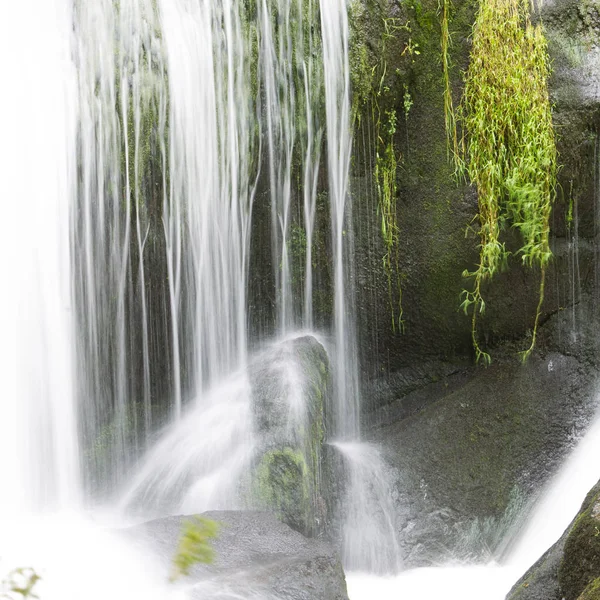 特里贝格瀑布，在德国最大的瀑布之一 — 图库照片