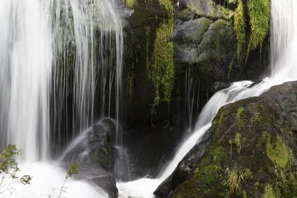 Triberger Wasserfälle, einer der höchsten Wasserfälle Deutschlands — Stockfoto