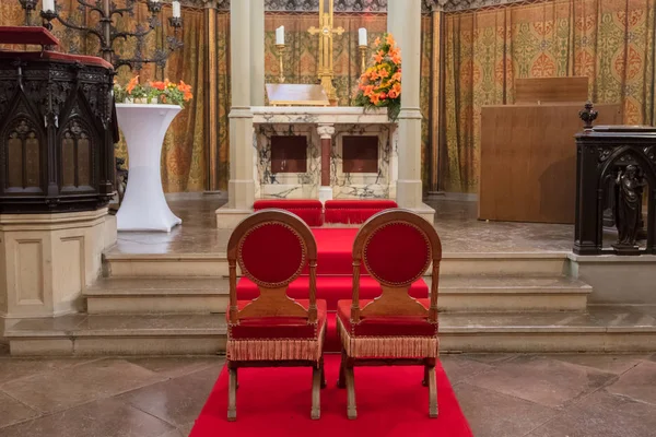 Wedding chapel interior