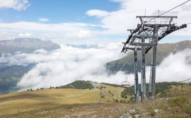 Uç istasyon bir teleferik