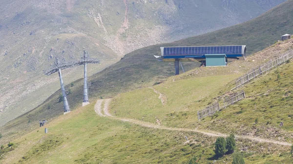 Alpler'de Kayak asansör sandalye