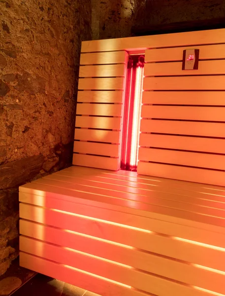 The infrared sauna — Stock Photo, Image