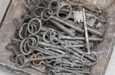 Antika anahtarları yelpazesi