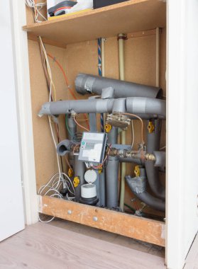 Metre ve Isıtma şehir bloğu üzerindeki bağlantı