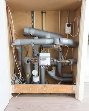 Metre ve Isıtma şehir bloğu üzerindeki bağlantı